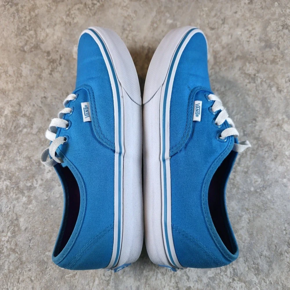 Vans Authentic Hawaiian Ocean Mens 6 Womens 7.5 Blue And Purple Skate Shoes